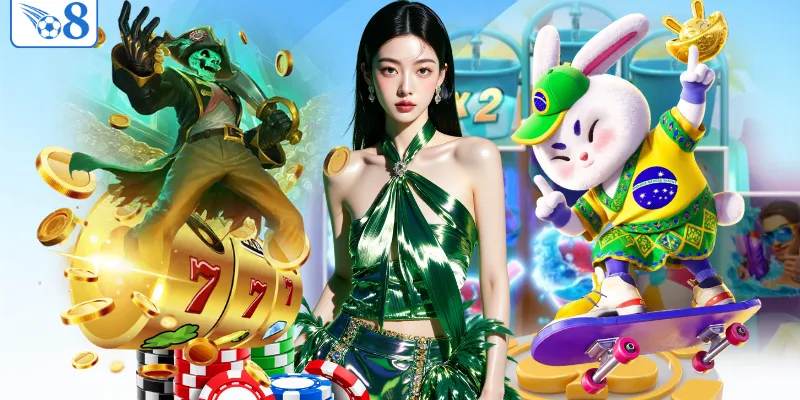 O8 – Link MY-COLLECTIONS Chính Thức Của O8 > Đăng Ký Nạp Đầu Tặng Ngay 100% 11 Khám phá các sảnh game nổi bật trên O8