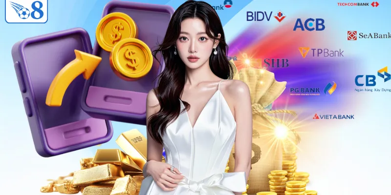 O8 – Link MY-COLLECTIONS Chính Thức Của O8 > Đăng Ký Nạp Đầu Tặng Ngay 100% 14 Thao tác nạp tiền vào tài khoản game